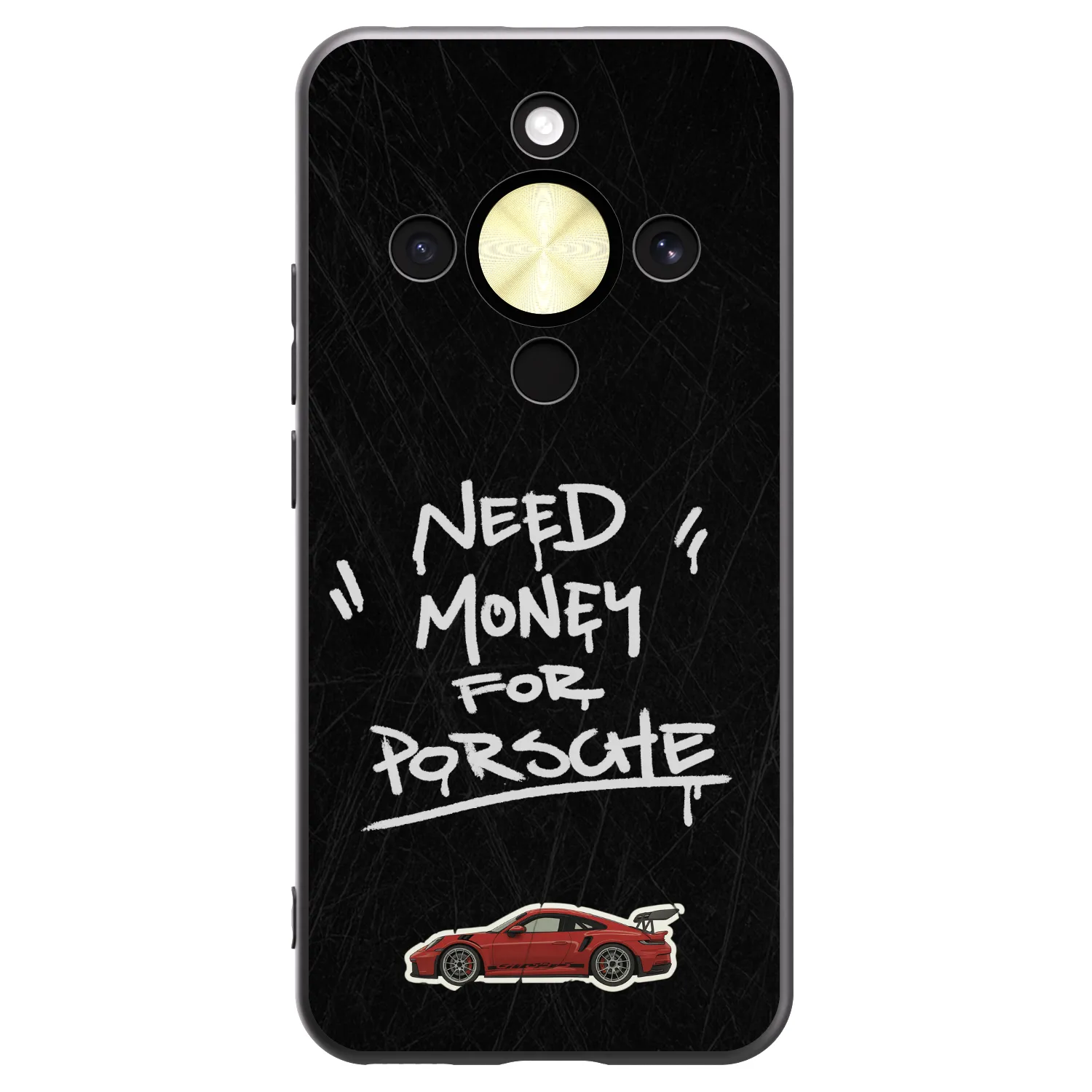 Picasee fekete szilikon tok az alábbi mobiltelefonokra Honor Magic8 Lite 5G - Dark Racer
