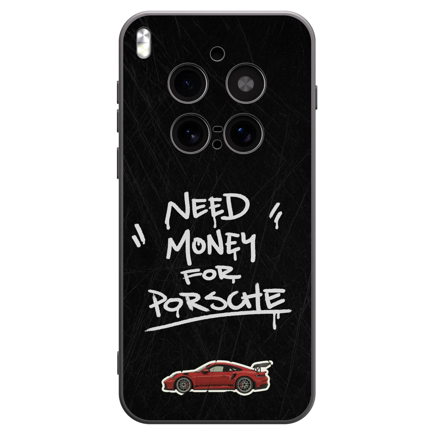 Picasee fekete szilikon tok az alábbi mobiltelefonokra Vivo X300 Pro - Dark Racer