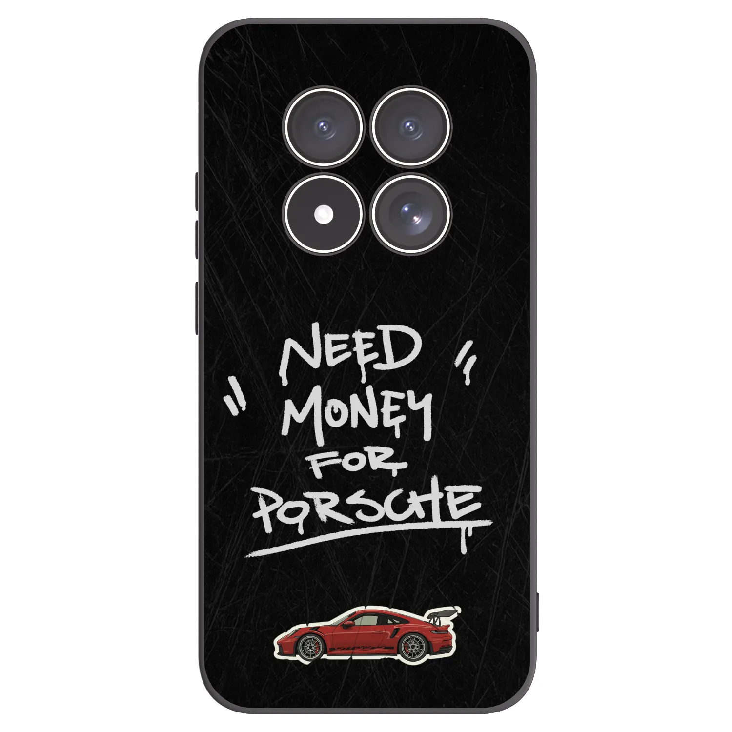 Picasee fekete szilikon tok az alábbi mobiltelefonokra Xiaomi Redmi Note 15 Pro 5G - Dark Racer