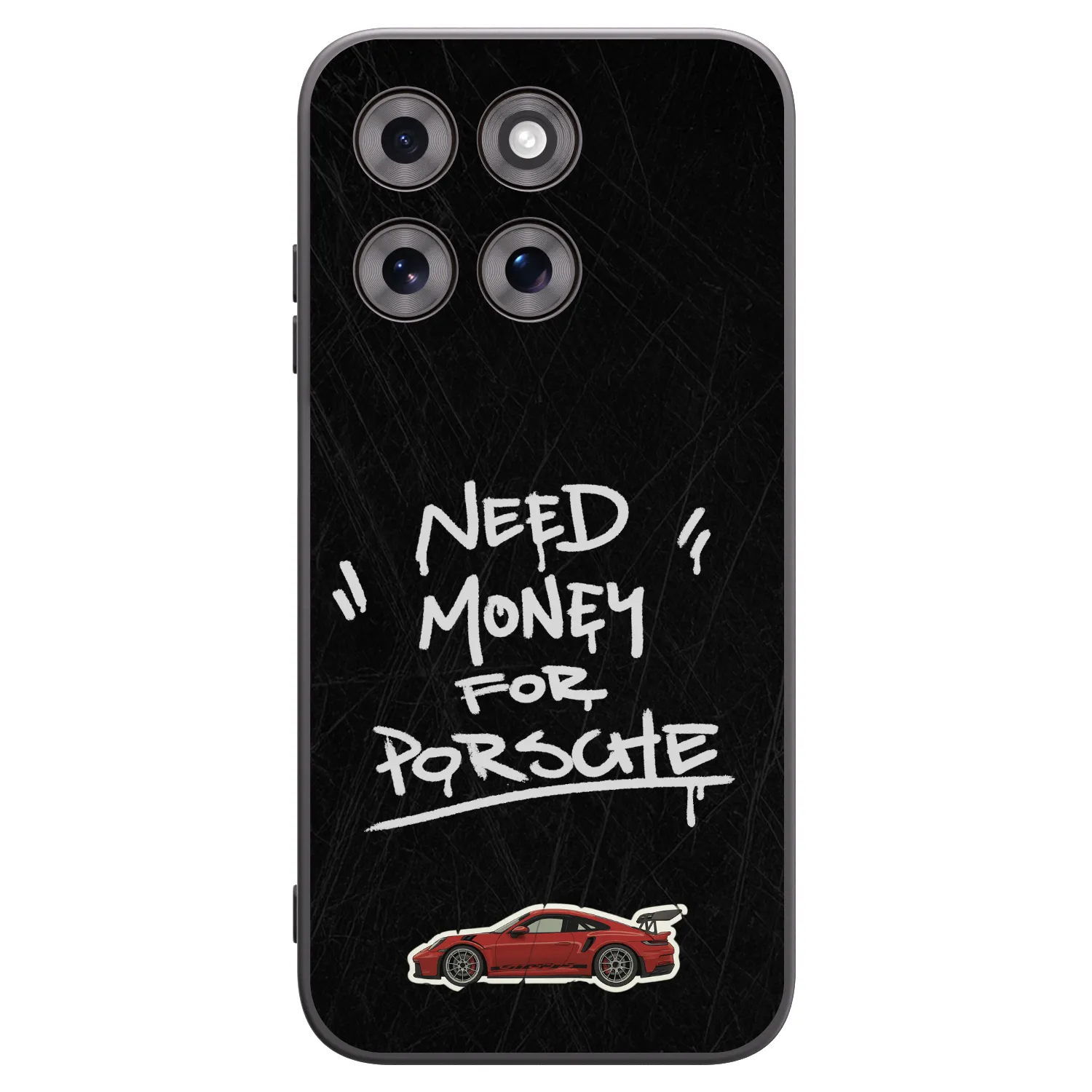 Picasee fekete szilikon tok az alábbi mobiltelefonokra Motorola Moto G77 - Dark Racer