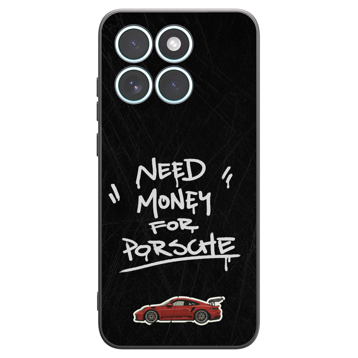 Picasee fekete szilikon tok az alábbi mobiltelefonokra Motorola Edge 70 Fusion - Dark Racer