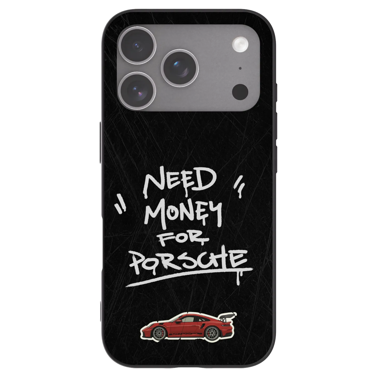 Picasee fekete szilikon tok az alábbi mobiltelefonokra Apple iPhone 18 Pro - Dark Racer