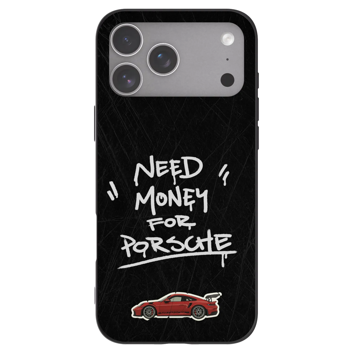 Picasee fekete szilikon tok az alábbi mobiltelefonokra Apple iPhone 18 Pro Max - Dark Racer