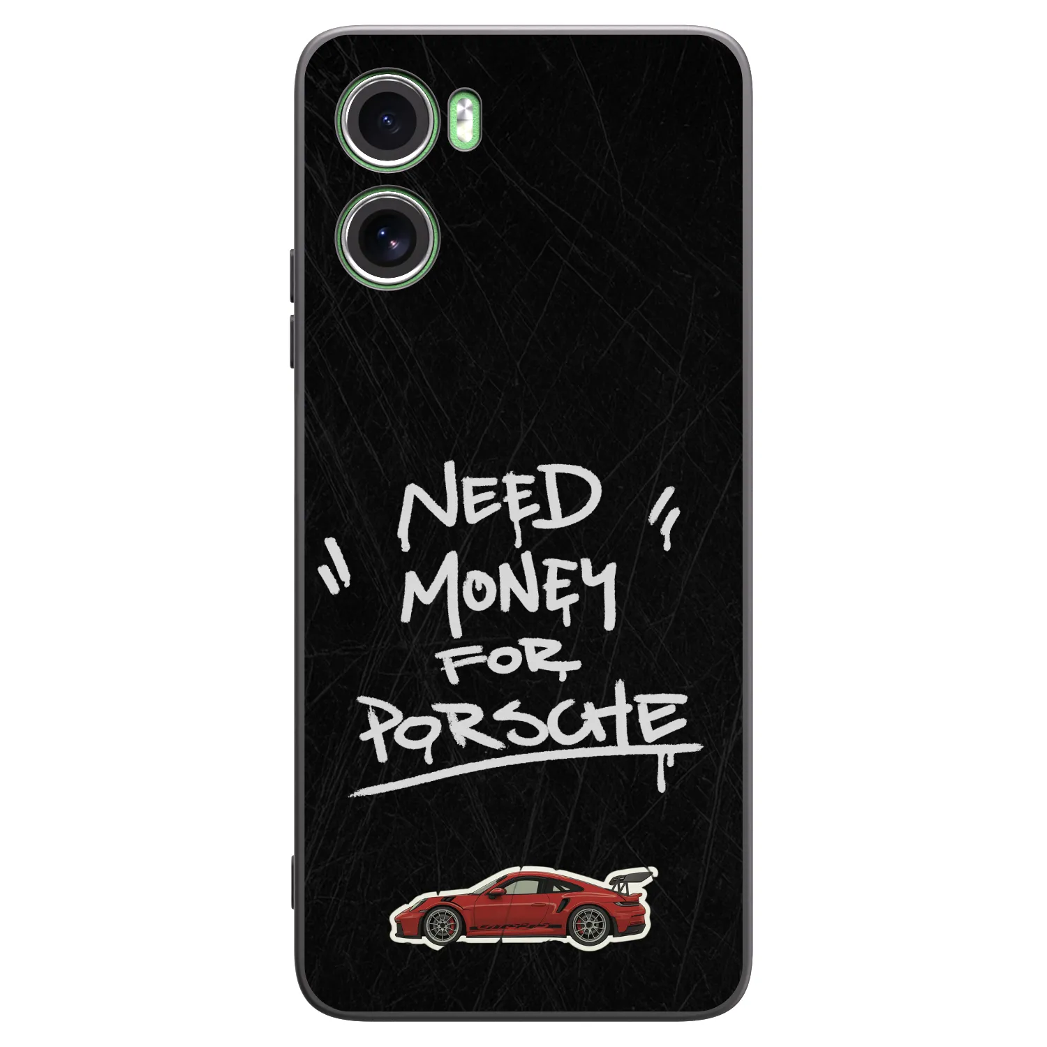 Picasee fekete szilikon tok az alábbi mobiltelefonokra Motorola Moto G06 - Dark Racer
