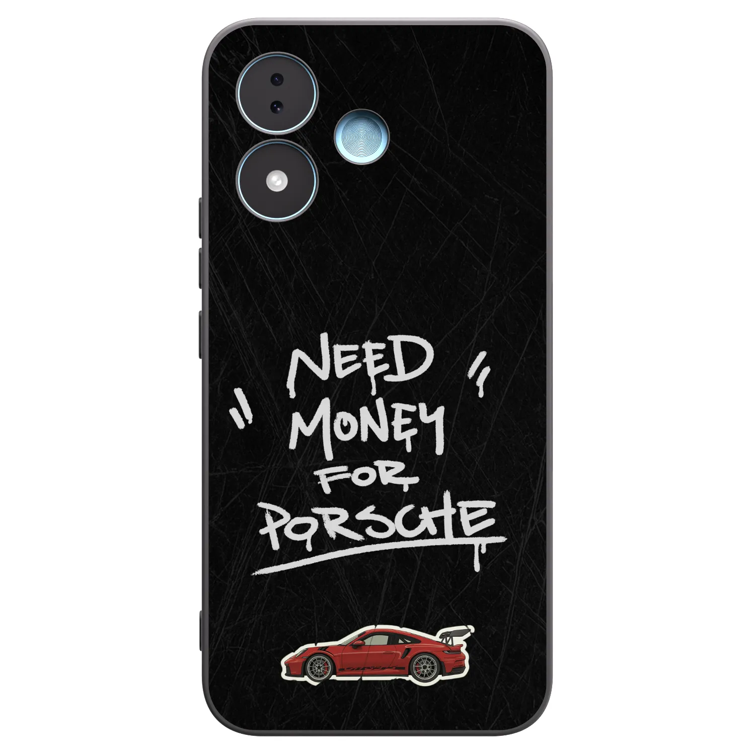 Picasee fekete szilikon tok az alábbi mobiltelefonokra Xiaomi Redmi Note 17 5G - Dark Racer