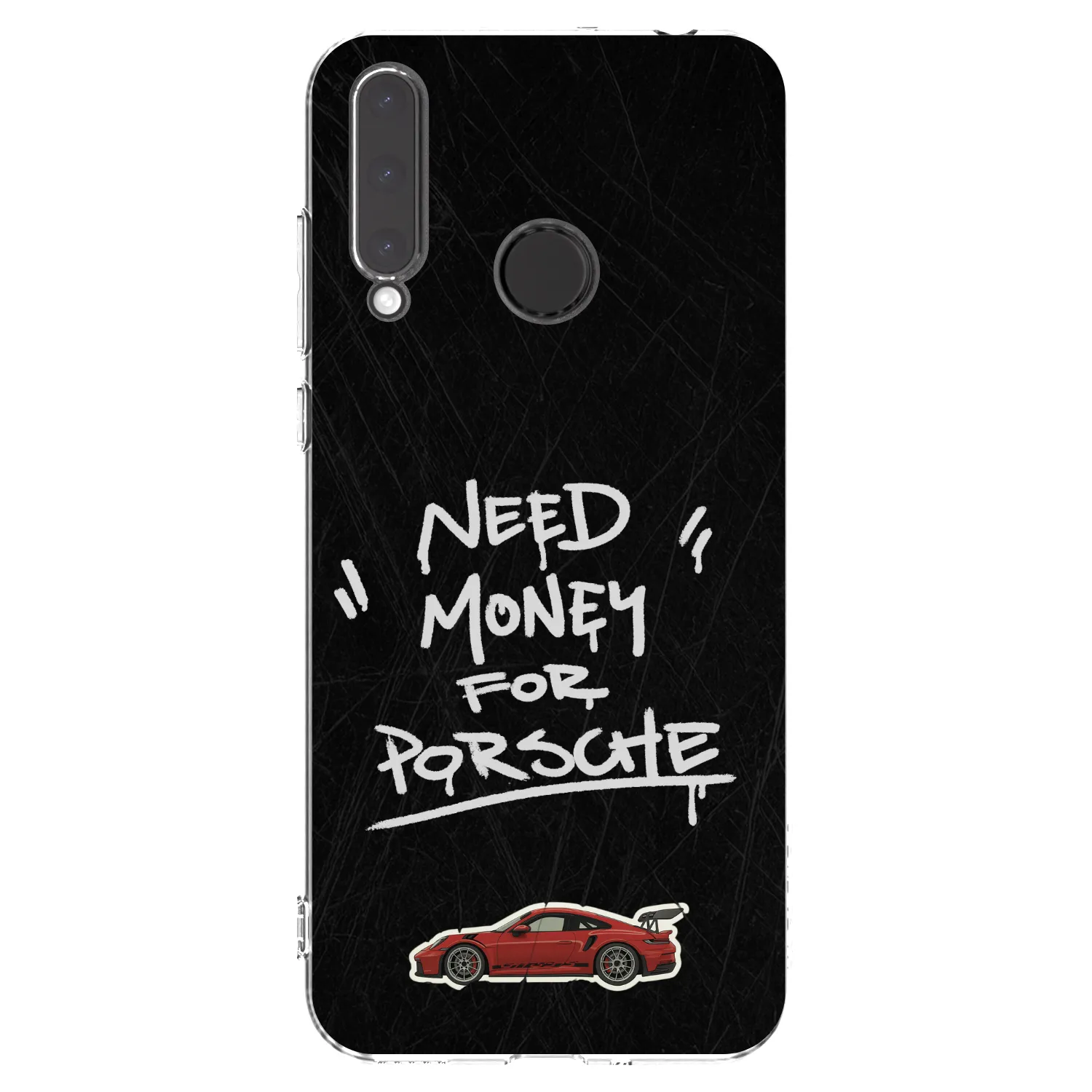 Picasee átlátszó szilikon tok az alábbi mobiltelefonokra Honor 20 Lite - Dark Racer