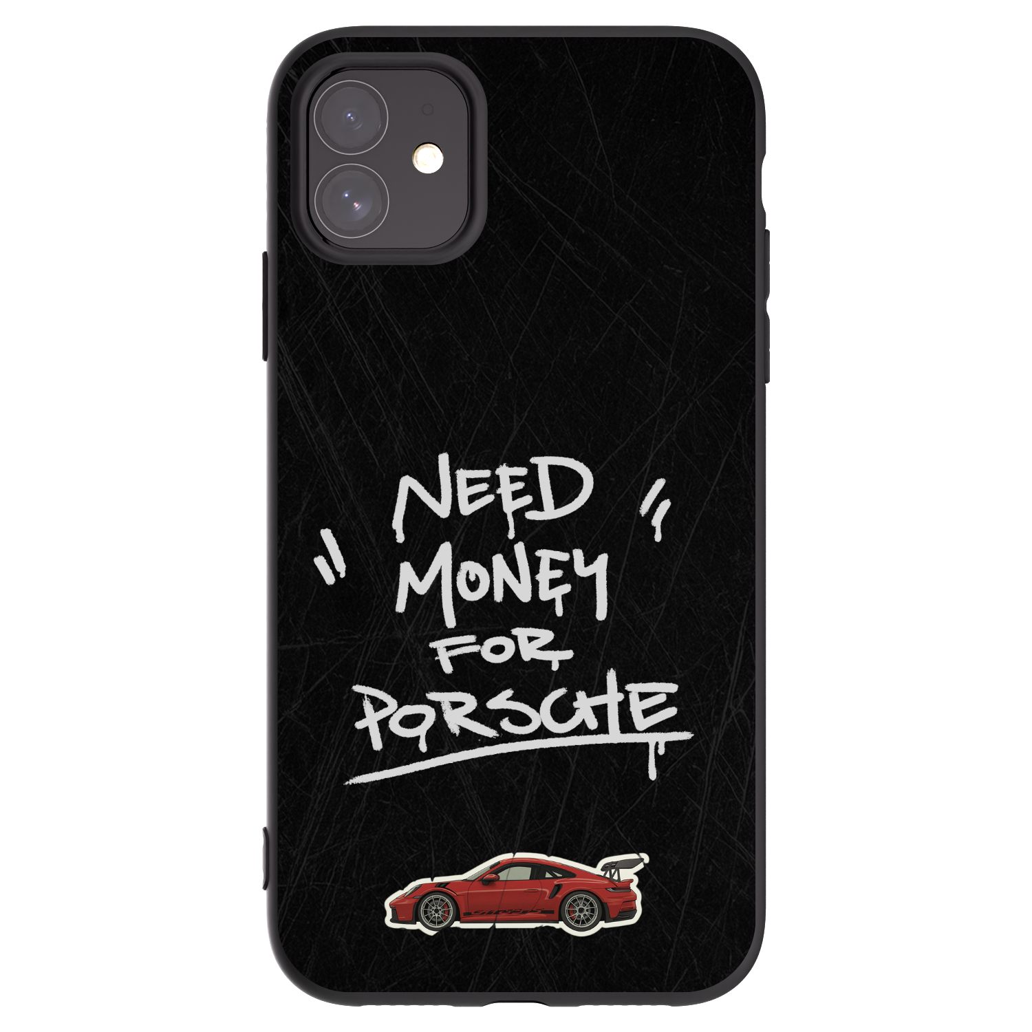 Picasee fekete szilikon tok az alábbi mobiltelefonokra Apple iPhone 11 - Dark Racer