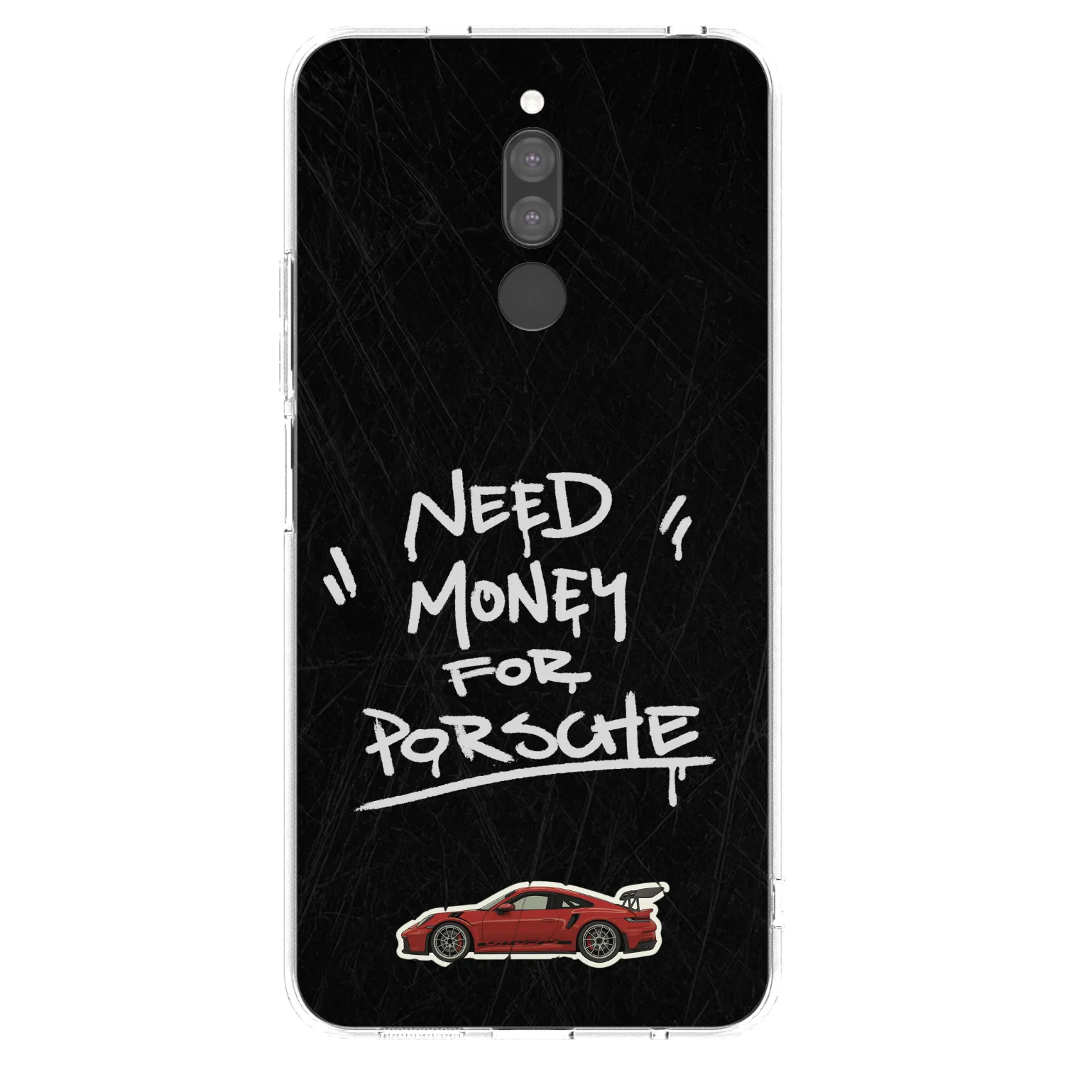 Picasee átlátszó szilikon tok az alábbi mobiltelefonokra Xiaomi Redmi 8 - Dark Racer