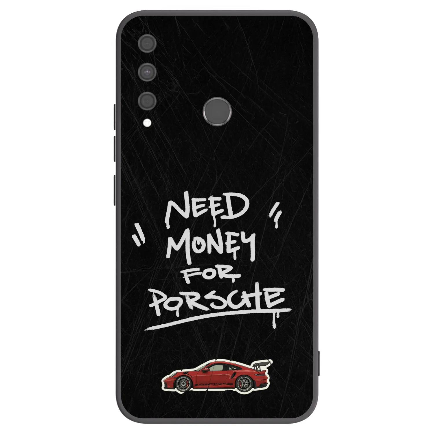 Picasee fekete szilikon tok az alábbi mobiltelefonokra Huawei P40 Lite E - Dark Racer
