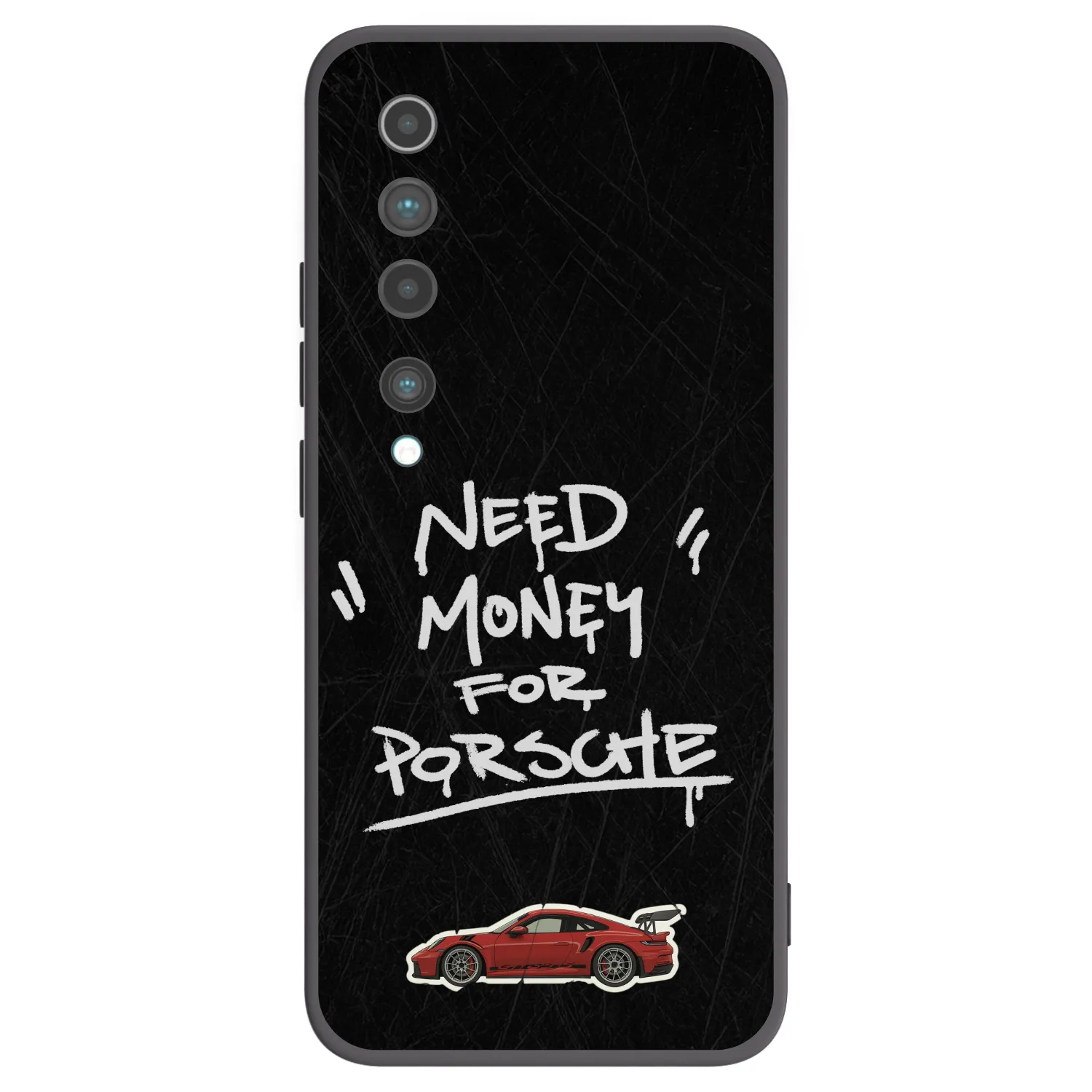 Picasee fekete szilikon tok az alábbi mobiltelefonokra Xiaomi Mi 10 - Dark Racer