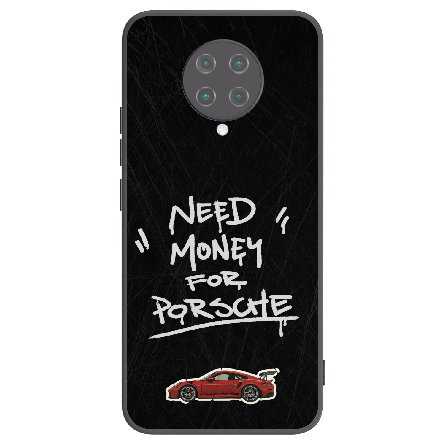 Picasee fekete szilikon tok az alábbi mobiltelefonokra Xiaomi Poco F2 Pro - Dark Racer