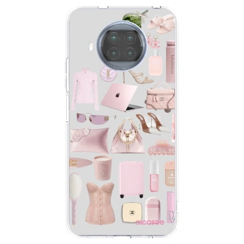 Picasee átlátszó szilikon tok az alábbi mobiltelefonokra Xiaomi Mi 10T Lite - Glam Babe