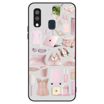 Szilikon tok erre a típusra Samsung Galaxy A40 A405F - Glam Babe