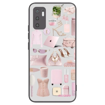 Picasee fekete szilikon tok az alábbi mobiltelefonokra Xiaomi Redmi Note 10 5G - Glam Babe