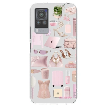 Picasee átlátszó szilikon tok az alábbi mobiltelefonokra Vivo X60 Pro 5G - Glam Babe
