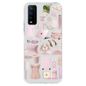 Picasee átlátszó szilikon tok az alábbi mobiltelefonokra Vivo Y11s - Glam Babe