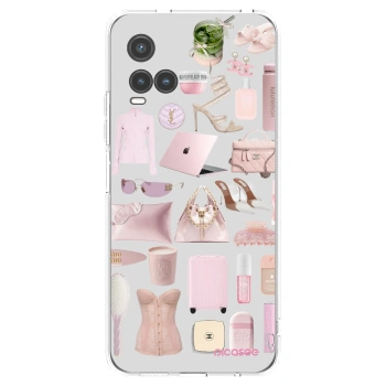 Picasee átlátszó szilikon tok az alábbi mobiltelefonokra Vivo Y33s - Glam Babe