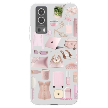 Picasee átlátszó szilikon tok az alábbi mobiltelefonokra Vivo Y72 5G - Glam Babe