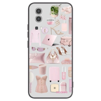 Picasee fekete szilikon tok az alábbi mobiltelefonokra Vivo Y72 5G - Glam Babe