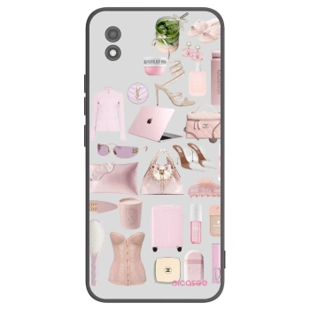 Picasee fekete szilikon tok az alábbi mobiltelefonokra Realme C11 (2021) - Glam Babe