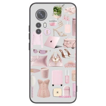 Picasee fekete szilikon tok az alábbi mobiltelefonokra Xiaomi 12X - Glam Babe