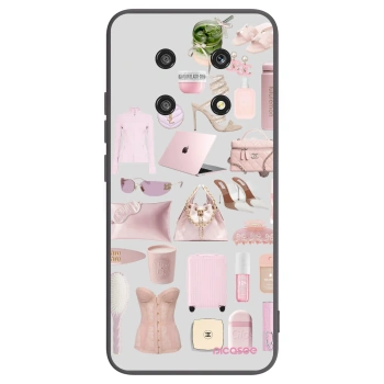 Picasee fekete szilikon tok az alábbi mobiltelefonokra Honor Magic4 Lite 5G - Glam Babe