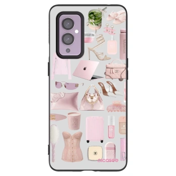 Picasee fekete szilikon tok az alábbi mobiltelefonokra OnePlus 9 - Glam Babe