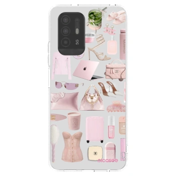 Picasee átlátszó szilikon tok az alábbi mobiltelefonokra OPPO A94 5G - Glam Babe