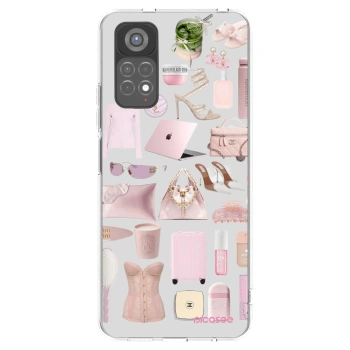 Picasee átlátszó szilikon tok az alábbi mobiltelefonokra Xiaomi Redmi Note 11S 5G - Glam Babe