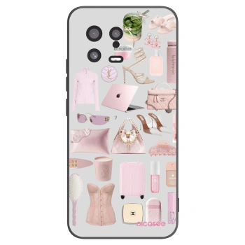 Picasee fekete szilikon tok az alábbi mobiltelefonokra Xiaomi 13 - Glam Babe