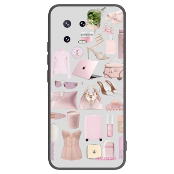 Picasee fekete szilikon tok az alábbi mobiltelefonokra Xiaomi 13 Pro - Glam Babe