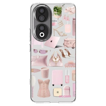 Picasee átlátszó szilikon tok az alábbi mobiltelefonokra Honor 90 5G - Glam Babe