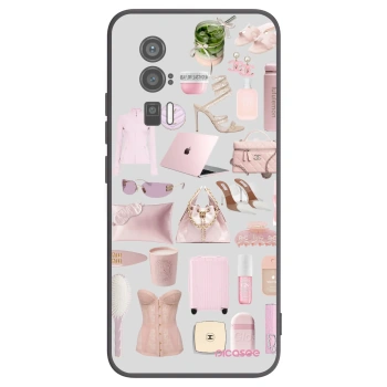 Picasee fekete szilikon tok az alábbi mobiltelefonokra Xiaomi Poco F5 Pro 5G - Glam Babe