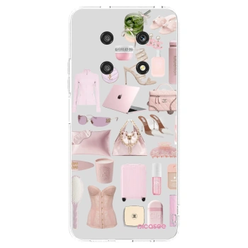 Picasee átlátszó szilikon tok az alábbi mobiltelefonokra Honor Magic4 Lite 5G - Glam Babe