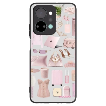 Picasee fekete szilikon tok az alábbi mobiltelefonokra Honor X7a - Glam Babe
