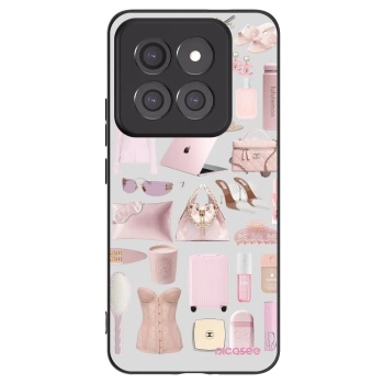 Picasee fekete szilikon tok az alábbi mobiltelefonokra Xiaomi 14 Pro - Glam Babe