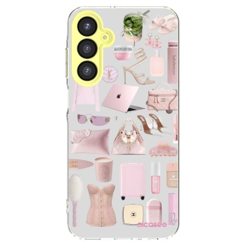 Picasee átlátszó szilikon tok az alábbi mobiltelefonokra Samsung Galaxy A25 A256B 5G - Glam Babe