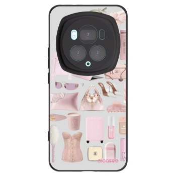 Picasee fekete szilikon tok az alábbi mobiltelefonokra Honor Magic6 Pro - Glam Babe