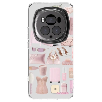 Picasee átlátszó szilikon tok az alábbi mobiltelefonokra Honor Magic6 Pro - Glam Babe