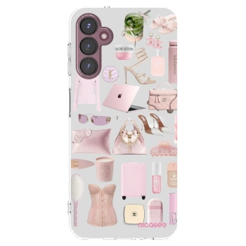 Picasee átlátszó szilikon tok az alábbi mobiltelefonokra Samsung Galaxy A05s A057G - Glam Babe