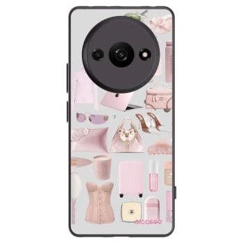 Picasee fekete szilikon tok az alábbi mobiltelefonokra Xiaomi Redmi A3 - Glam Babe