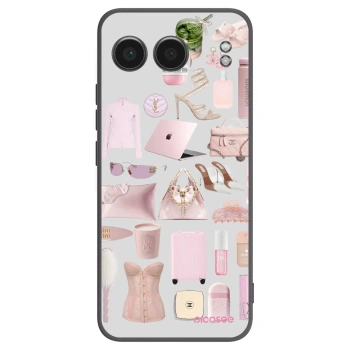 Picasee fekete szilikon tok az alábbi mobiltelefonokra OnePlus Nord 4 - Glam Babe