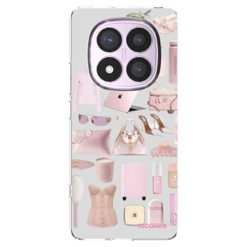 Picasee átlátszó szilikon tok az alábbi mobiltelefonokra Xiaomi Redmi Note 14 Pro 5G - Glam Babe