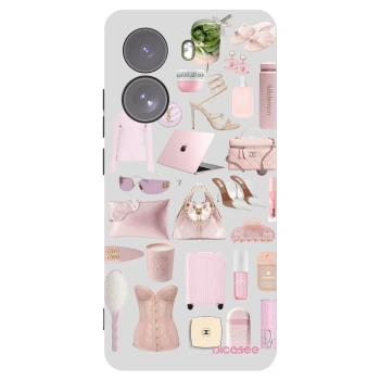 Picasee fekete szilikon tok az alábbi mobiltelefonokra Xiaomi Poco X7 - Glam Babe