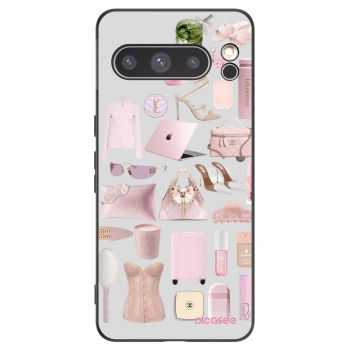 Picasee fekete szilikon tok az alábbi mobiltelefonokra Google Pixel 8 Pro - Glam Babe