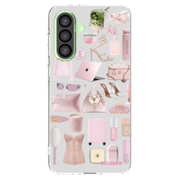 Picasee átlátszó szilikon tok az alábbi mobiltelefonokra Samsung Galaxy A26 5G A266B - Glam Babe