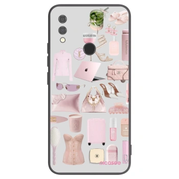 Picasee fekete szilikon tok az alábbi mobiltelefonokra Xiaomi Redmi Note 7 - Glam Babe