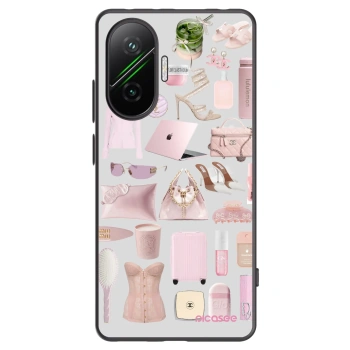 Picasee fekete szilikon tok az alábbi mobiltelefonokra Xiaomi Poco F7 Pro 5G - Glam Babe