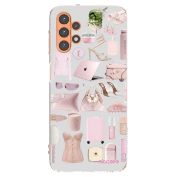 Picasee átlátszó szilikon tok az alábbi mobiltelefonokra Samsung Galaxy A13 5G - Glam Babe