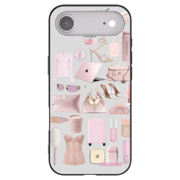 Picasee fekete szilikon tok az alábbi mobiltelefonokra Apple iPhone Air - Glam Babe